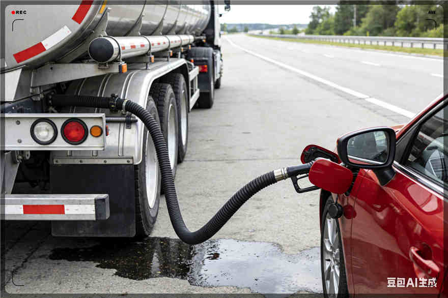 黄梅汽车救援送水案例